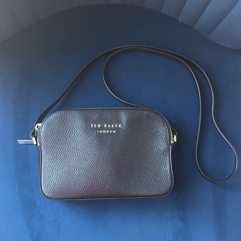 Ted Baker Textured Brown Crossbody Bag